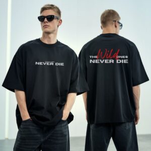 Eclipse Vibe Black Tee – 100% Pure Cotton Classic